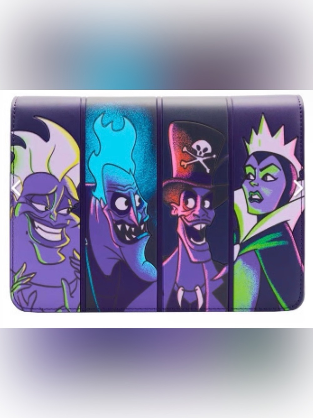 Loungefly Disney Villains In The Dark Crossbody Bag